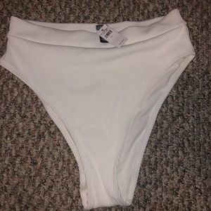 White american eagle high rise swim bottoms